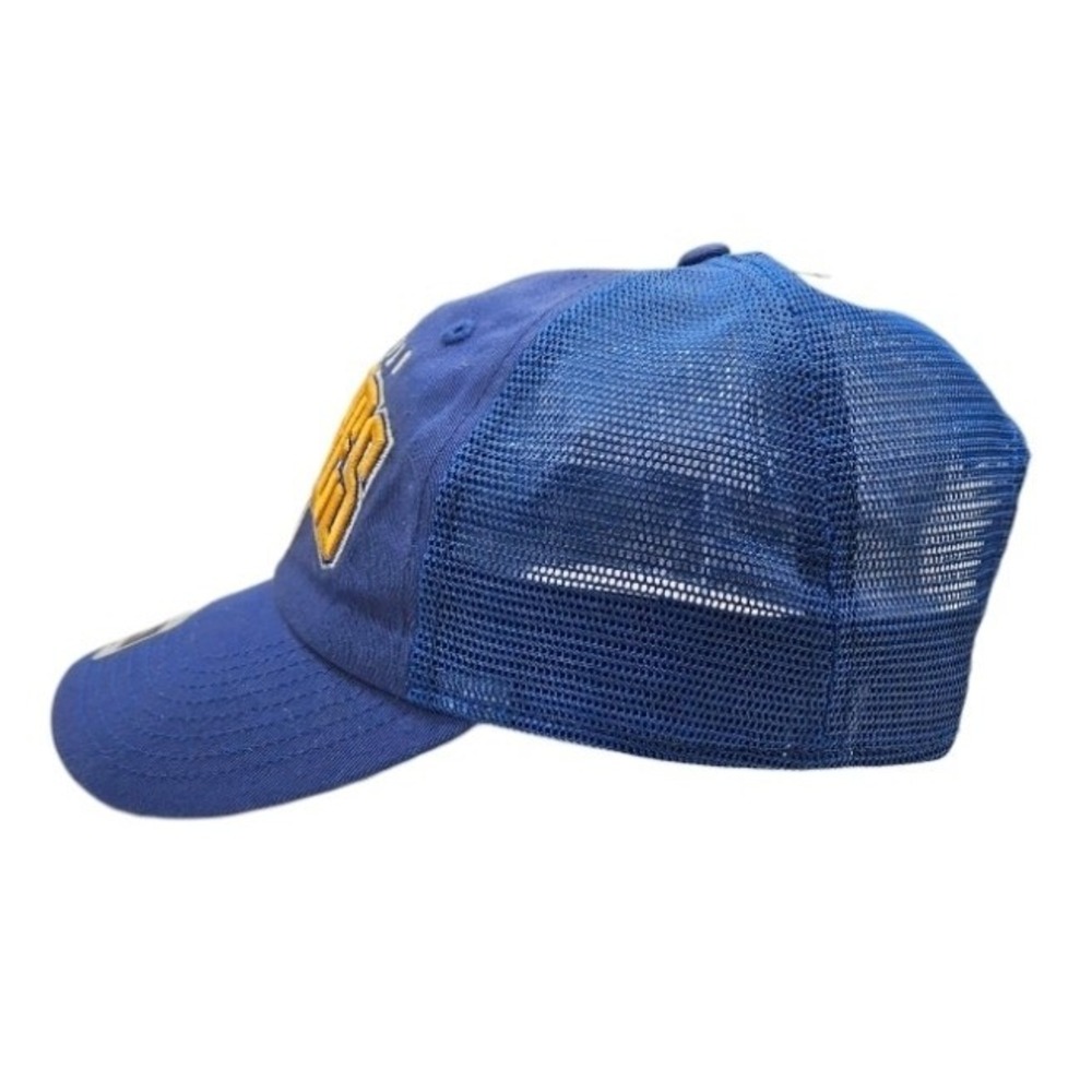 Buffalo Sabres Hat Blue Snap Back Cap Mens Adjustable Mesh Fan Favorite NHL‎ New - Picture 3 of 8